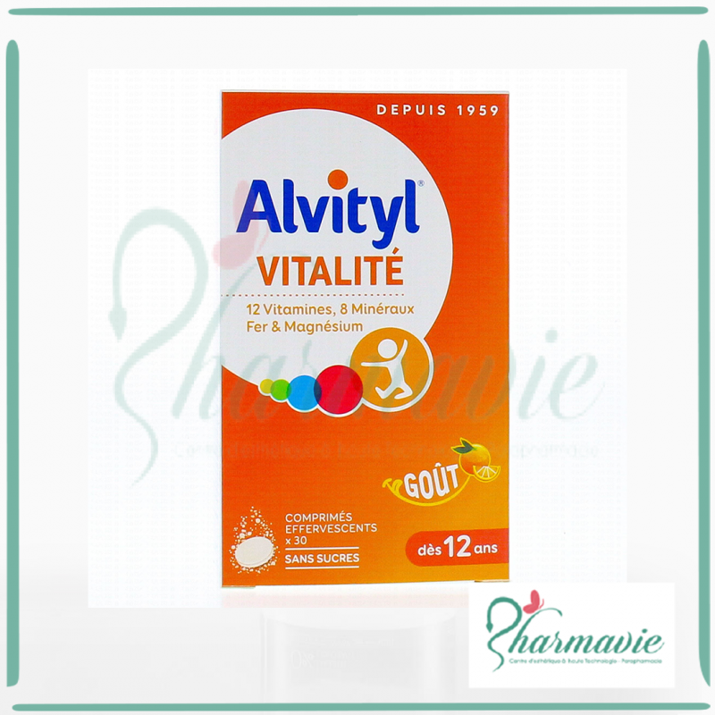 Alvityl Multivitamine Efferv Sans Sucre B30