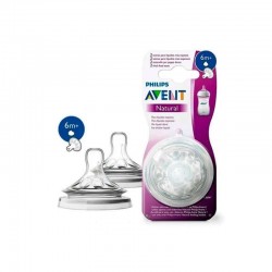 AVENT TETINE NATUREL 6M+